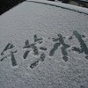 初冠雪？