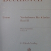 ベートーヴェン　ディアベッリのワルツの主題による33の変奏曲　作品120/Beethoven 33 Veranderrungen uber einen Walzer A.Diabelli Op.120
