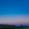 今朝の日の出