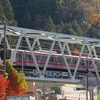 高尾山口駅近くの鉄橋（東京都八王子市）