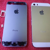 iPhone5Sシャンパンゴールドのより詳細なパーツが大量リーク、iPhone5やiPhone5Cと並べて比較