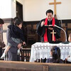 酒田教会の幼児祝福礼拝へ