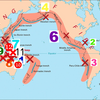 30日06時26分にパプアニューギニアを震源とするM7.2の地震が発生！またしてもリングオブファイア上！！