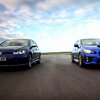 サーキットタイム勝負!スバル WRX STI vs VW ゴルフR 動画