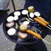 あまりに天気が良いのでBBQ