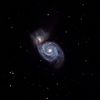 Ｍ５１：りょうけん座の渦巻銀河
