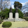 細川藤孝・細川忠利銅像