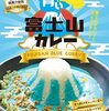 生活日記「家で青い富士山（？）カレー」