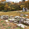 紅葉の小牧野遺跡（青森市）