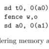 RISC-VにおけるRVWMOの仕様について読み直す (RISC-V仕様書 : Appendix A. RVWMO Explanatory Material, Version 0.1)