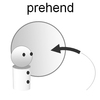 277 pris, prehend, preci「つかむ、捕らえる」(L.prehendere)