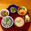 素朴な煮ものの助産院ごはん