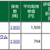 保有株式と資産状況☆2021/1/17(日)