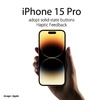 iPhone15 Proの感圧式ボタンのキーワードは「長く押す」と「軽く押す」？〜時間と力加減で複数操作が可能？〜