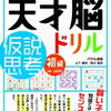 天才脳ドリル「仮説思考」入門から初級へ【年長娘】