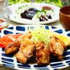 サクッとジューシー♪鶏の唐揚げ＆なすのおろしがけ♪