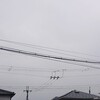 曇りから雨☂　　旅立ちの日