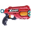 トイガン「X-SHOT エックスショット クールストライカーレッド リフレックスリボルバー6」