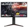 LG ゲーミングモニター UltraGear 27GP950-B 27インチ/4K/Nano IPS/1ms(GtoG)/144Hz/HDMI 2.1対応/G-SYNC Compatible,FreeSync Premium Pro/Vesa DisplayHDR600/HDMI×2,DisplayPort/ピボット,高さ調節対応