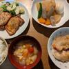 チキンステーキの晩御飯