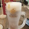 【居】台北:凍らせジョッキのエビス生ビールと手羽先、焼き餃子が最高！「酒と肴 朝」@天母芝山