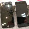 ガラスが剥がれて中身が見えてしまっているiPhone6をお持ちくださいました