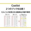 【Copilot】2つのブックを比較！セルごとの変更点を自動検出の動作事例