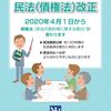 民法改正を目前に控えて