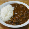 今日の食べ物　朝食にカレー