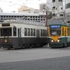 鹿児島市電100形　101号車＆9500形　9504号車