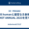 still humanと器官なき身体 – MOT ANNUAL 2023を見て