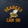 1605 デッドストック！！ カラーフロッキー US.NAVY SEABEES 