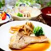 ♪鯛の煮つけ＆ナスのおろしがけ＆ポテトサラダ♪