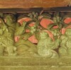 匝瑳市　飯高神社の彫刻・3　張孝兄弟