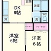 最新空室　201号室の間取り図です