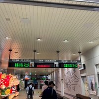 ９月３日　津軽地方豪雨の影響で五能線一部区間で運転取りやめ（弘前駅にて）