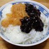 今日の食べ物　夜食に二色丼