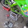 KDX125SR エンジン載せ替え