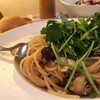 和歌山産松茸の贅沢ペペロンチーノ 三つ葉の香り