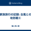 家族旅行の記録: 台風との攻防戦④