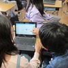 ６年生：国語　タブレットで春についてイメージする