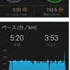 今日のランニング～３月１６日～