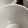 お盆（トレー）を使って茶渋取りを合理化する