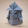 おりがみ：十二神将しょうとら（戌） (Origami : Caundhula)