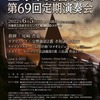 宝塚市交響楽団　第69回定期演奏会