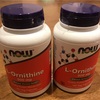 Now Foods社 L-オルニチン 500 mg 120カプセル（身長）