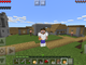 iPod touch（第六世代）で『Minecraft: Pocket Edition』をプレイ中