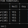 Xamppで入れたMySQLでinsert文とselect文を学んだ