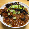  麻婆茄子丼