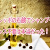 【石鹸生活】クエン酸リンス不要の噂は本当？アレッポの石鹸でシャンプーしてみた